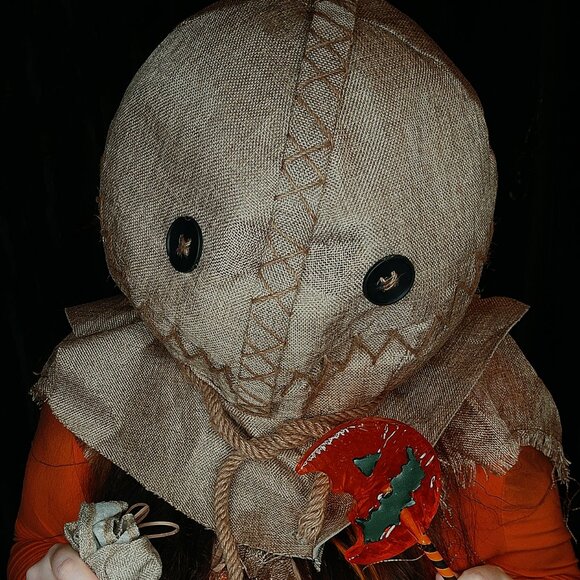 Trick R Treat Sam Sackhead mask - Picture 2 of 2